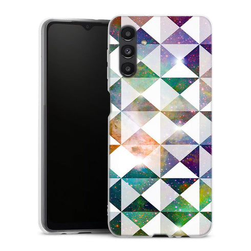 Coque Samsung A04S Space Diamonds abstract